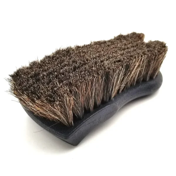 Horse Hair Brush - Soft Bristle for Car, Leather, Shoes - Image 2