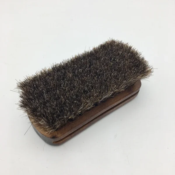 Horse Hair Brush for Shoes Polishing & Cleaning - Image 3