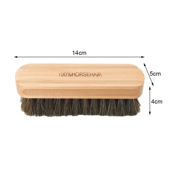 Horse Hair Brush – Soft Leather & Car Interior Cleaner - Image 6