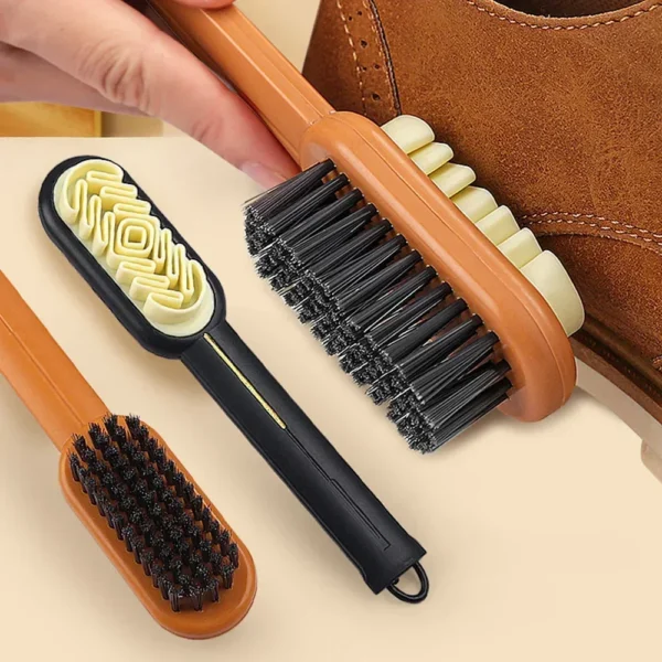 Horse Hair Brush 2-Sided Boot Cleaner & Suede Eraser
