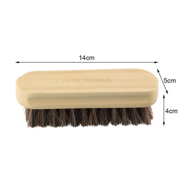 Horse Hair Brush for Leather and Car Detailing - Image 6