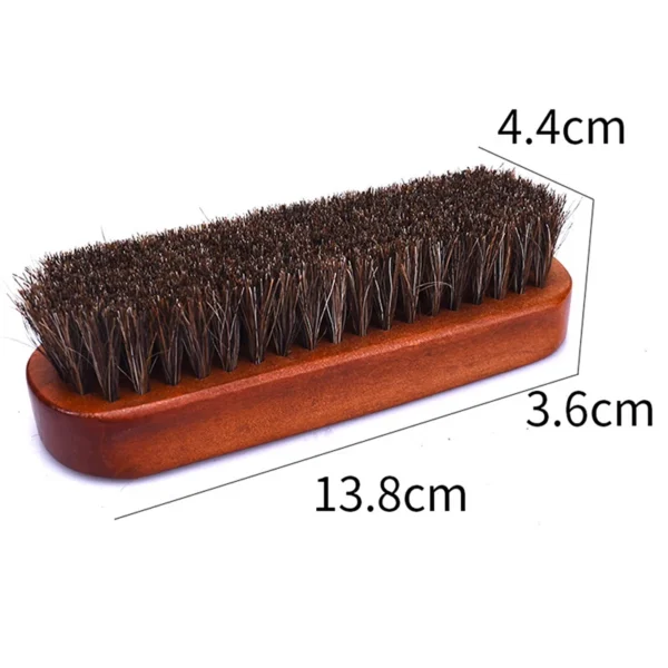 Horse Hair Brush: Car Wash & Shoe Cleaning Tool - Image 2