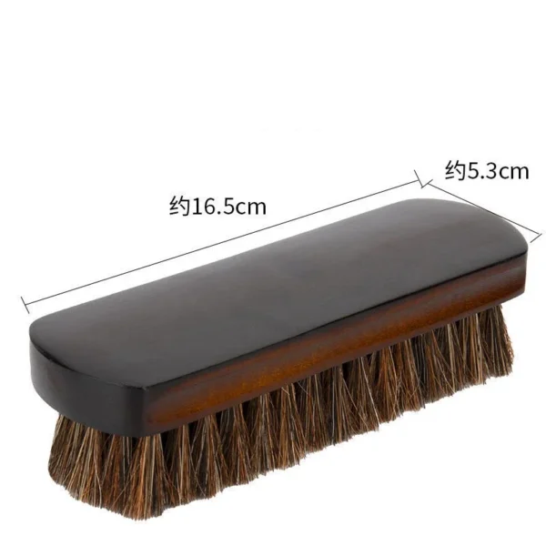 Horse Hair Brush For Leather And Textile Cleaning - Image 6