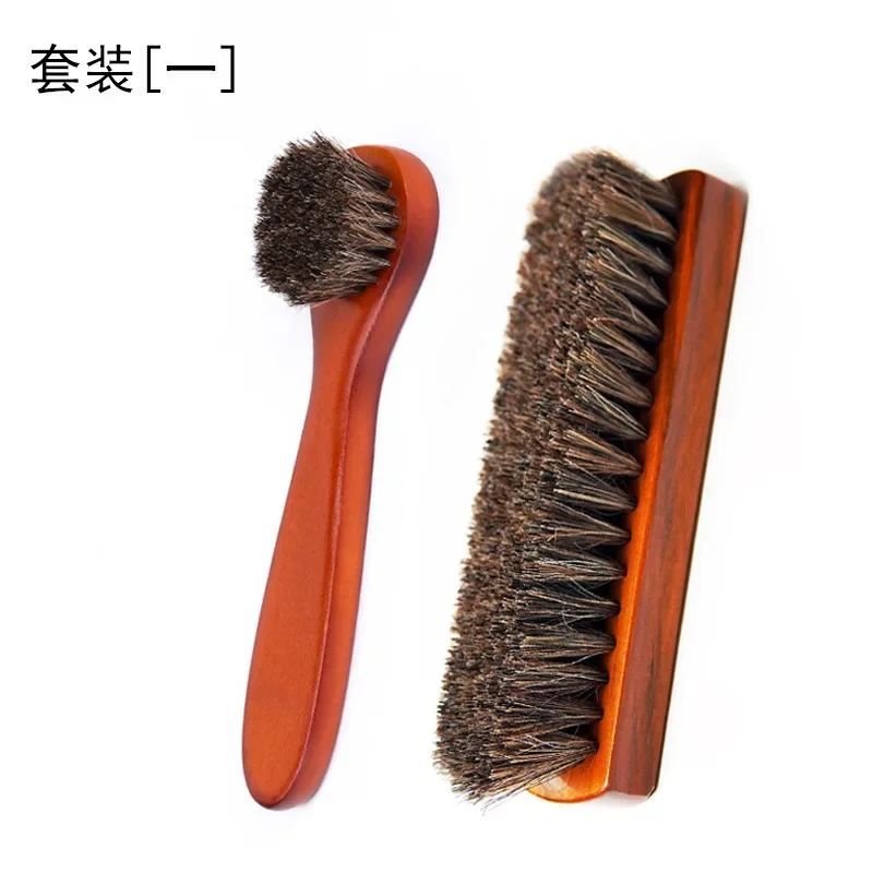 Horse Hair Brush for Leather Shoes & Boots Shining - Image 5