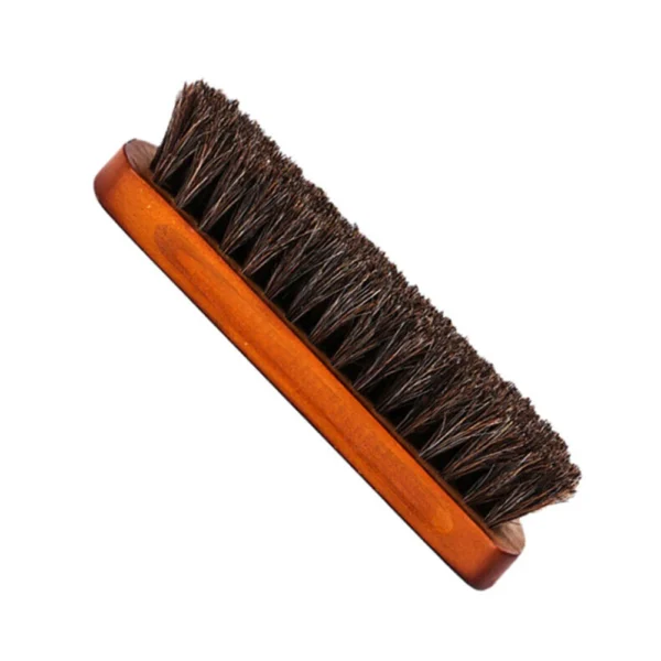 Horse Hair Brush for Shoes & Leather Polishing - Image 4