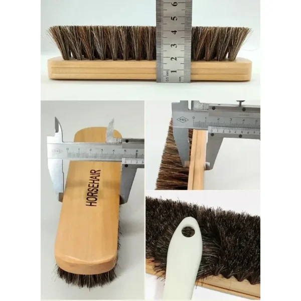 Horse Hair Brush for Leather, Seat & Window Cleaning - Image 5