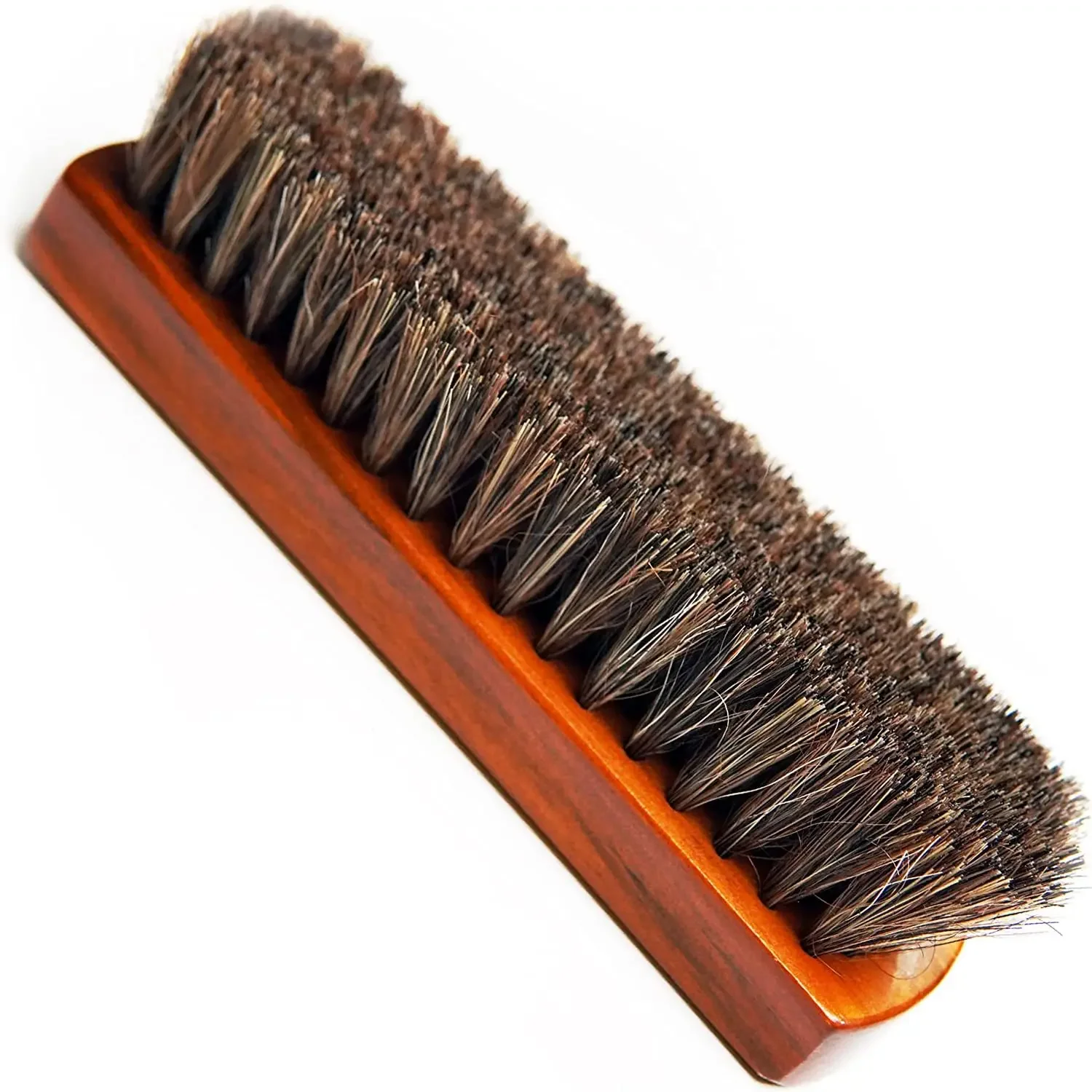 Horse Hair Brush for Leather Shoes & Boots Shining - Image 2