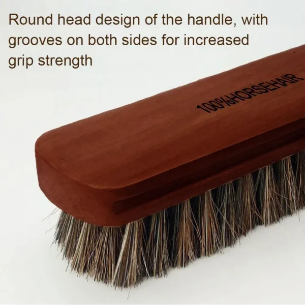 Horse Hair Brush for Leather & Car Interior Cleaning - Image 3