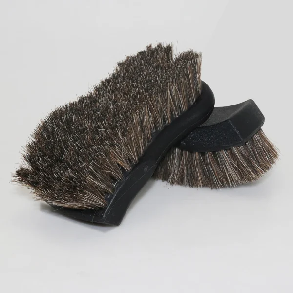 Horse Hair Brush for Car Interior & Leather Cleaning - Image 4