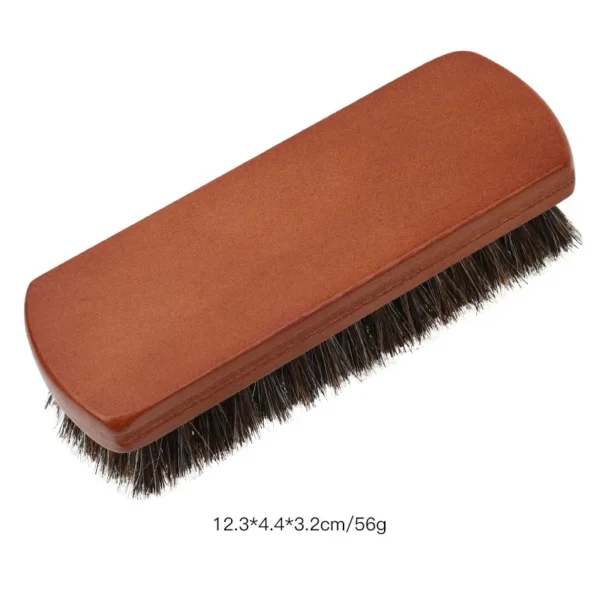 Horse Hair Brush for Car Interior & Leather Cleaning - Image 6