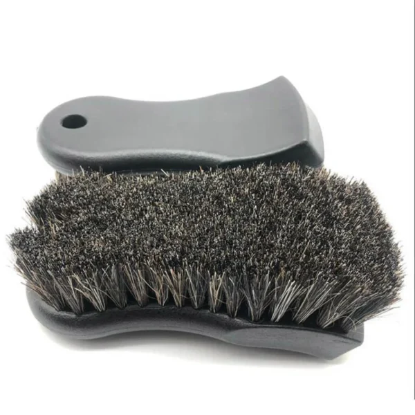 Horse Hair Brush For Leather And Textile Cleaning - Image 5