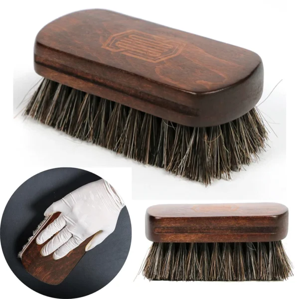 Horse Hair Brush: Car Interior & Leather Polishing