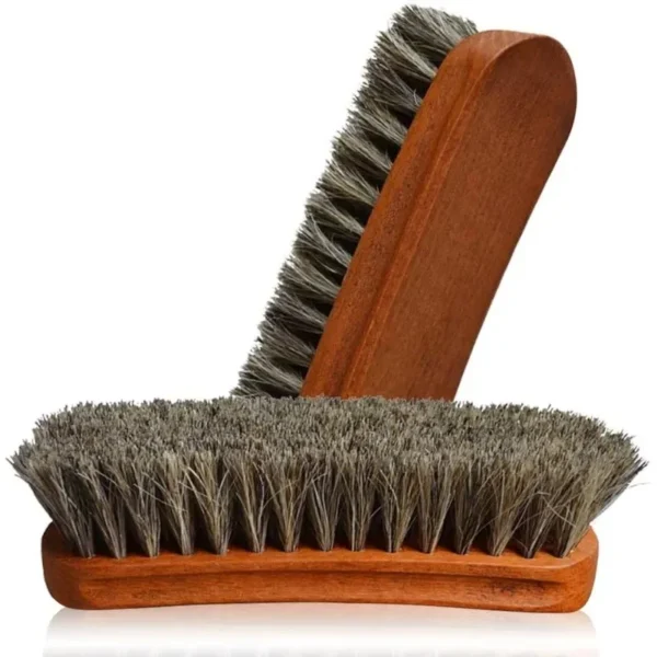 Horse Hair Brush: Leather & Textile Cleaning Tool