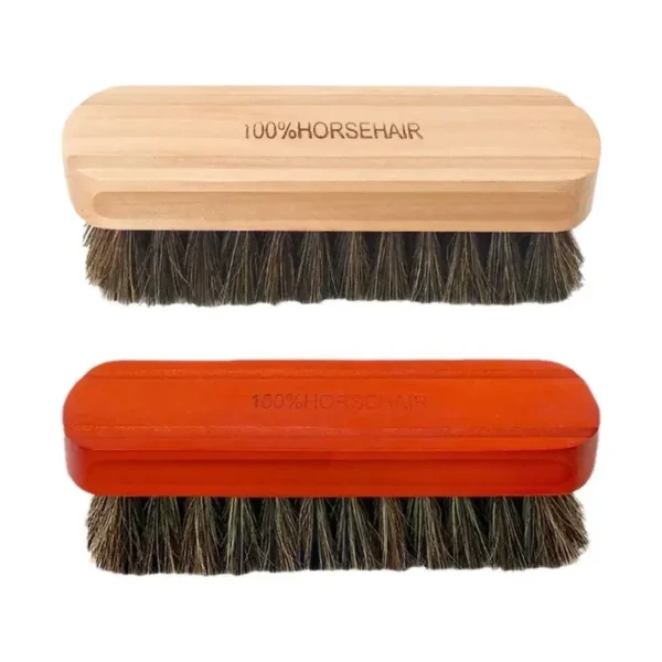 Horse Hair Brush – Soft Leather & Car Interior Cleaner