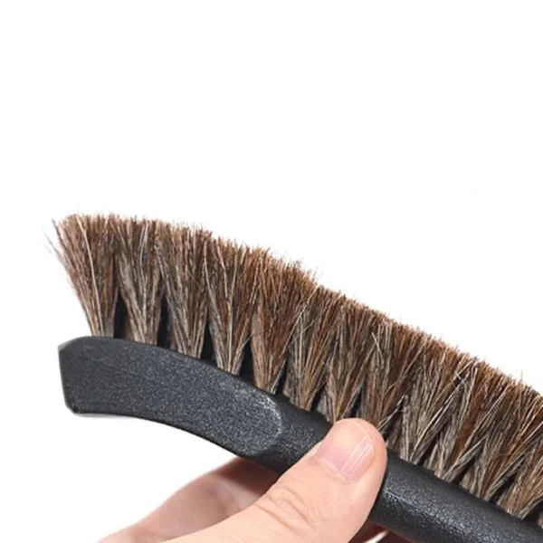 Horse Hair Brush for Leather & Car Cleaning - Image 3