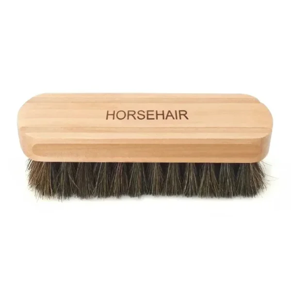 Horse Hair Brush for Leather, Seat & Window Cleaning - Image 2