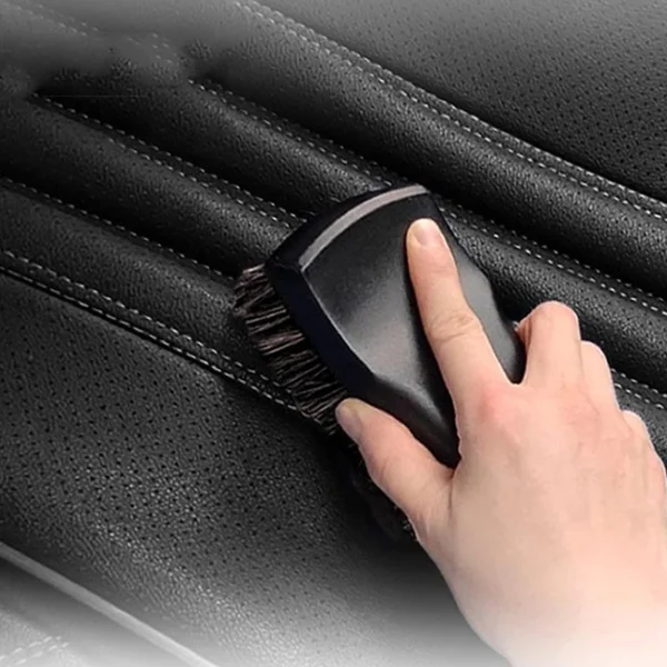 Horse Hair Brush for Leather & Car Cleaning - Image 6