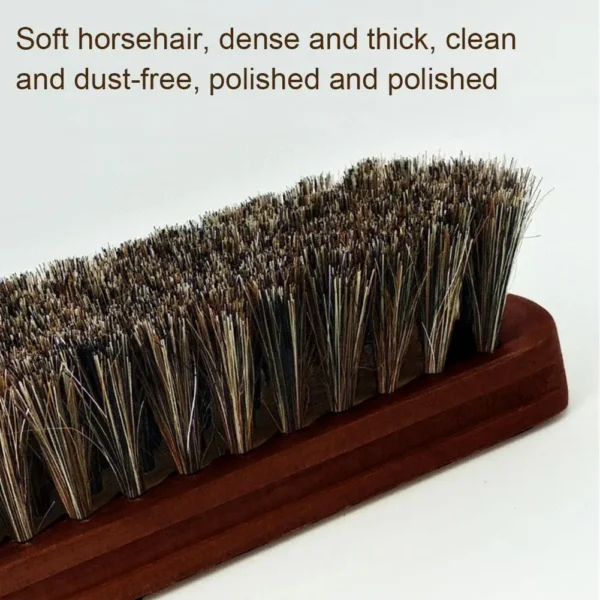 Horse Hair Brush for Leather & Car Interior Cleaning - Image 2